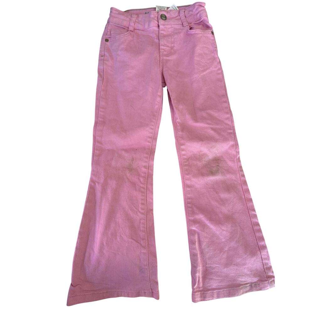 Mini Boden pink flare jeans size 7-8